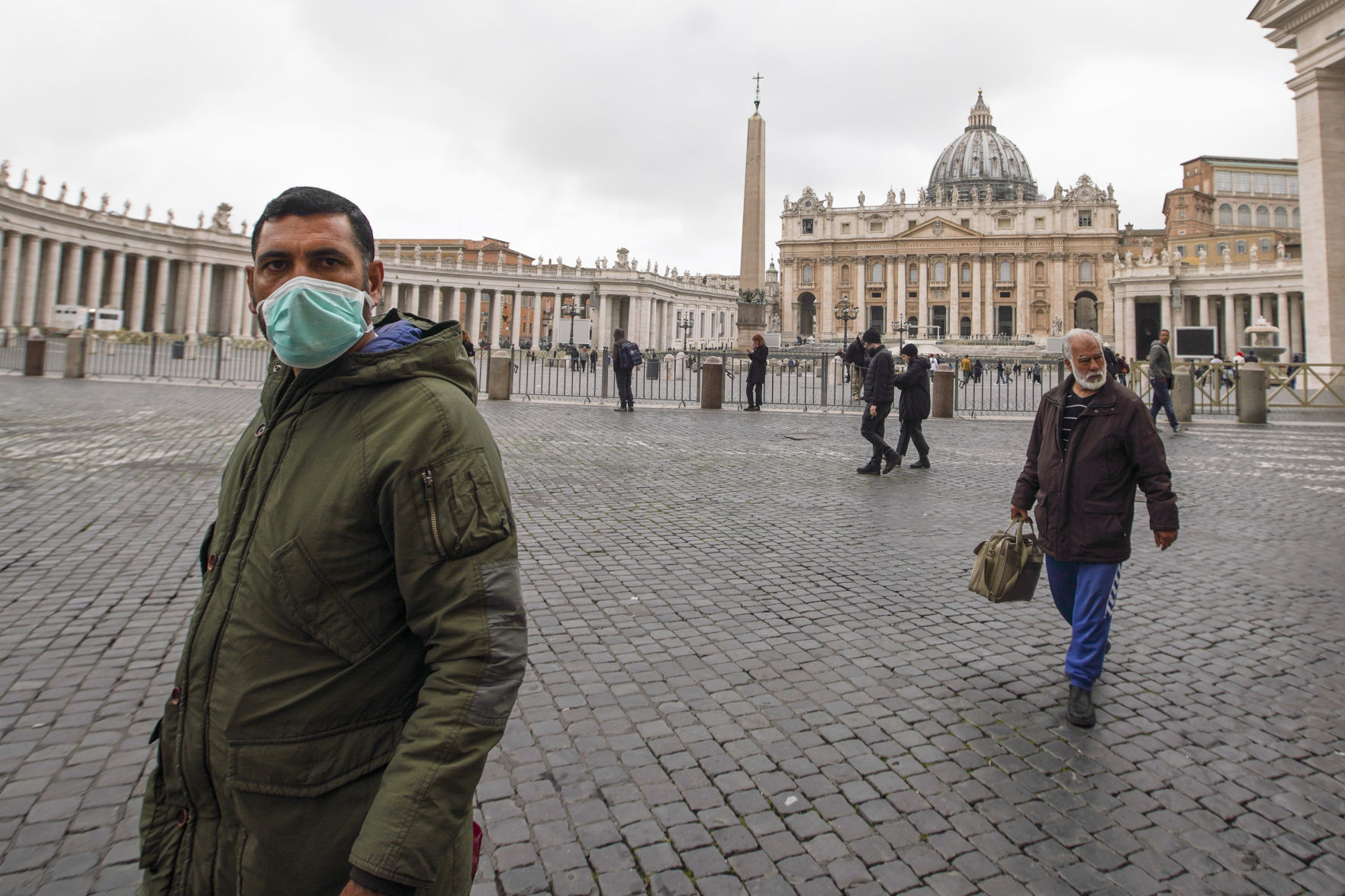 APTOPIX Vatican Virus Outbreak